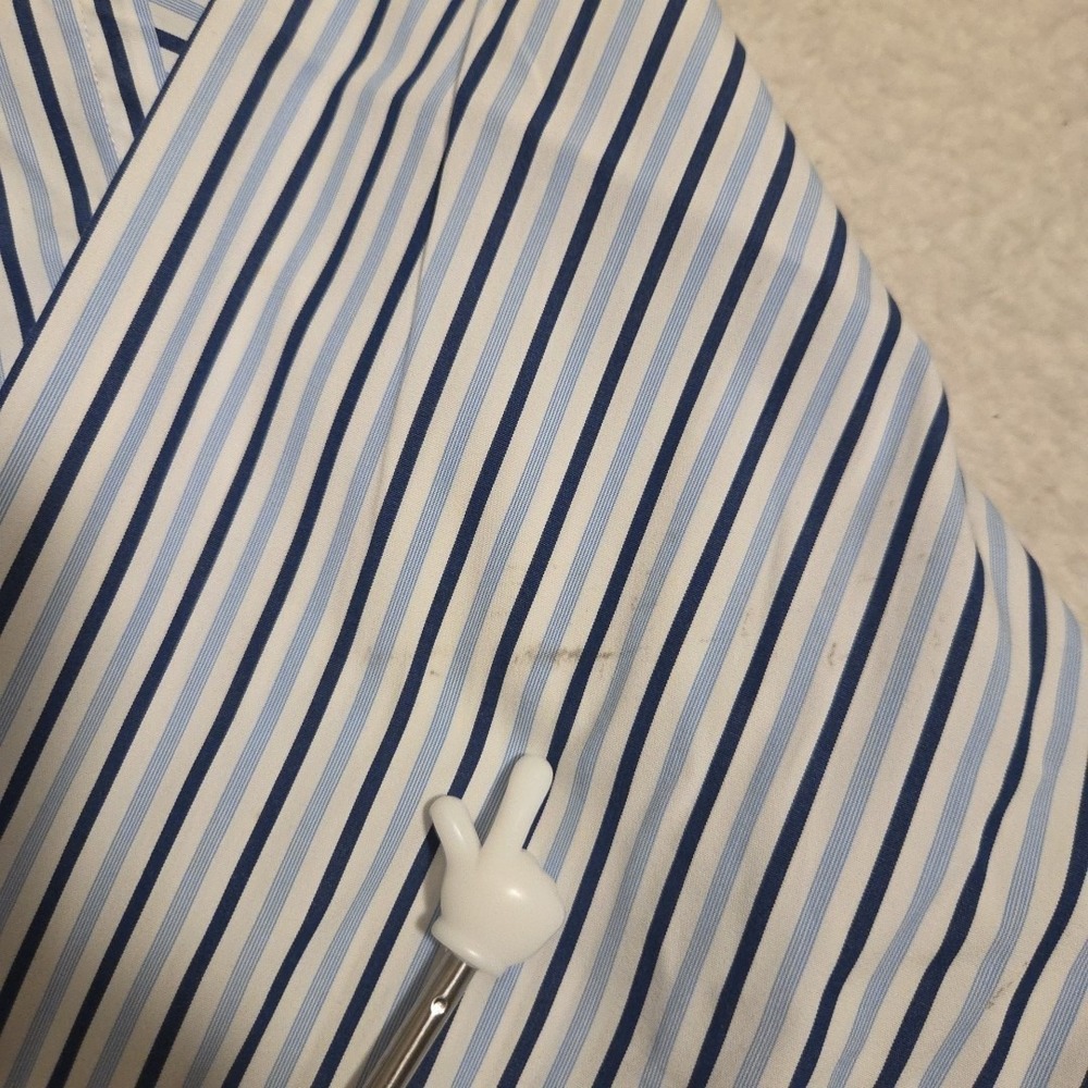 VTG Ralph Lauren Shirt Size 2XL Striped Classic Fit Button Down Long Sleeve - Picture 2 of 7